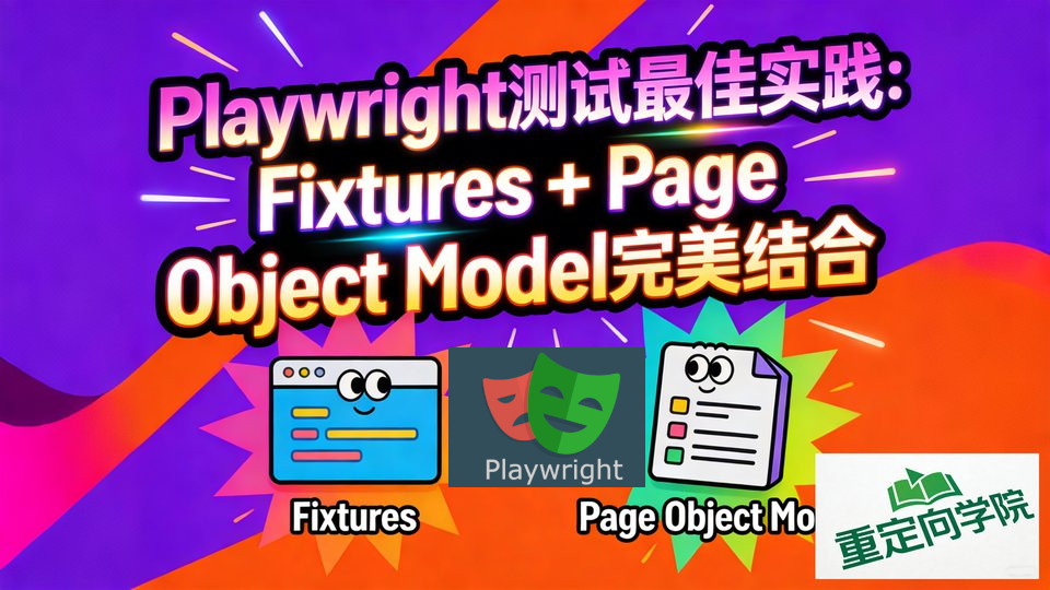 Playwright 测试最佳实践：Fixtures + Page Object Model 完美结合